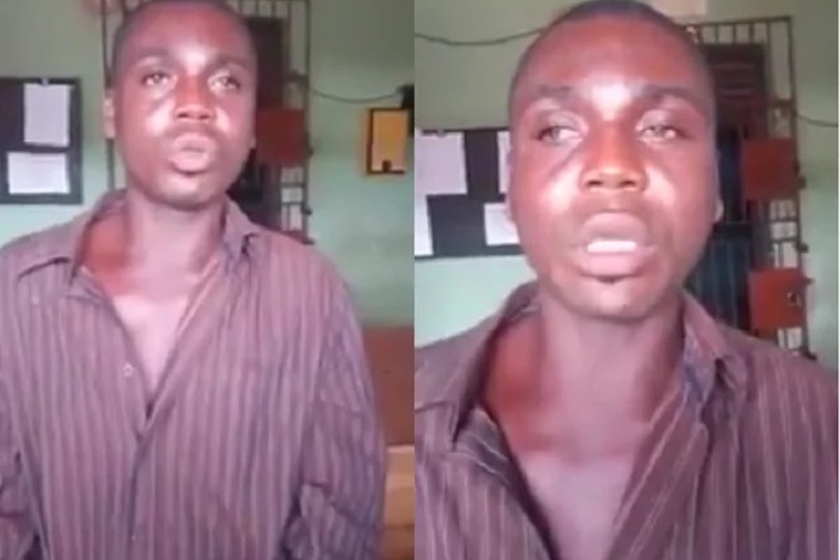 Photo of Man who delivered ‘final blow’ to Captain Mahama arrested